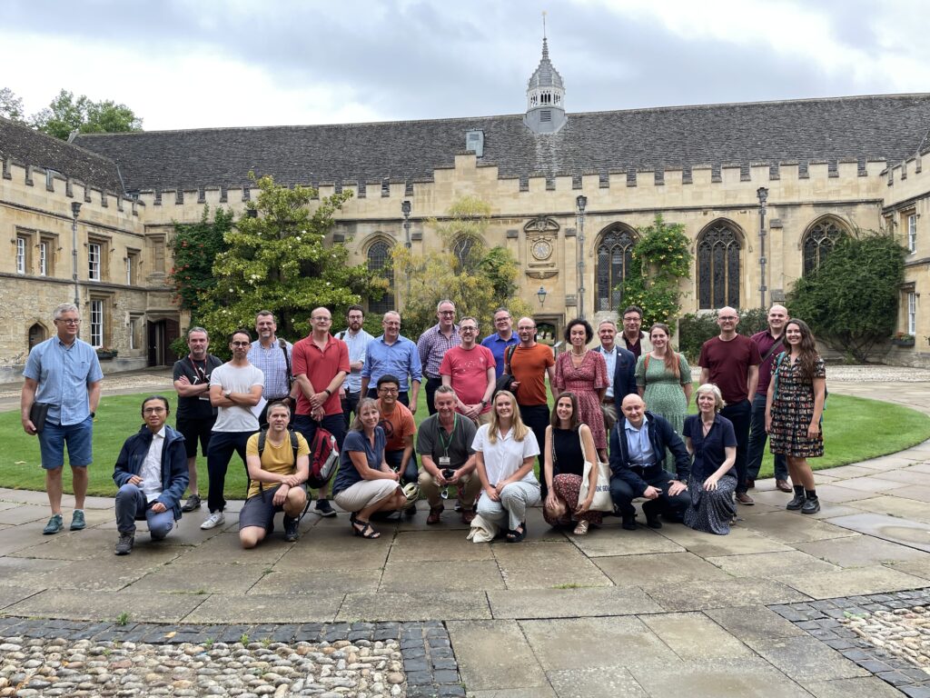 Members of the Central and South Genomics team, attending a long read event in Oxford
